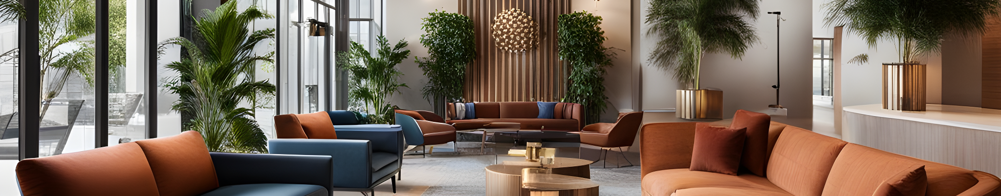 coworking hotel lobby